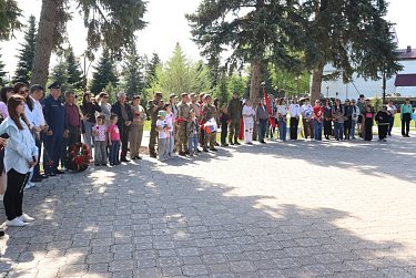Патриотическая акция прошла в Плешаново